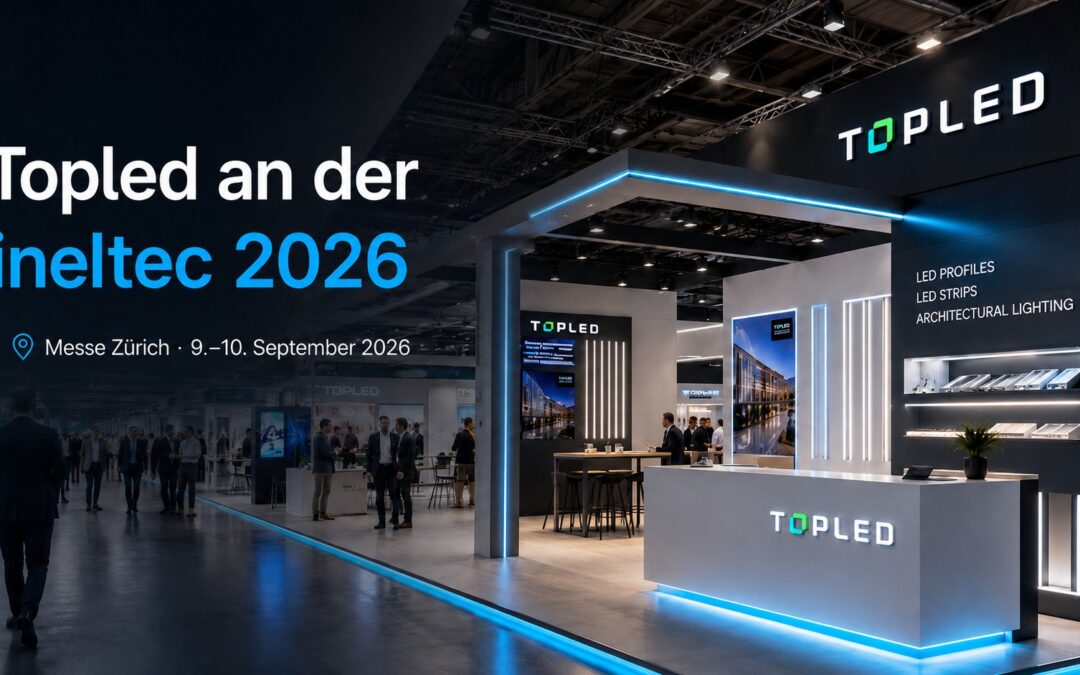 Topled an der ineltec 2026 – wir freuen uns auf den persönlichen Austausch in Zürich