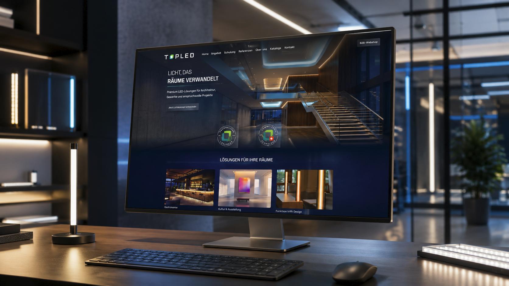 Topled neue Website